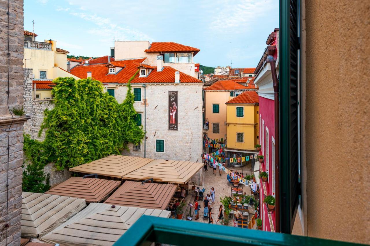 Studio Apartman Max Center Of The Old Town Free Parking Beautiful View Šibenik Esterno foto